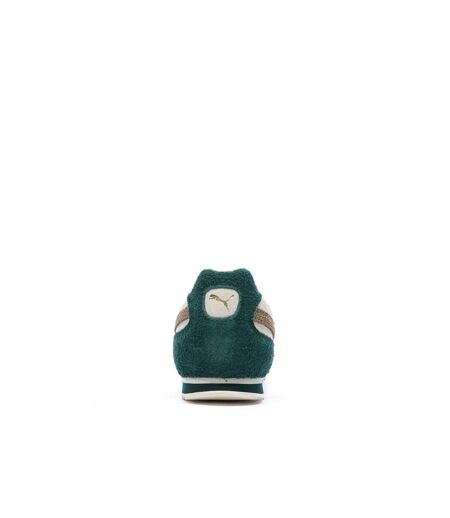 Baskets vert/beige homme puma arizona suede