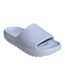 Womens/ladies Adilette Lumia Cloudfoam Slides Sky Blue Adidas-1