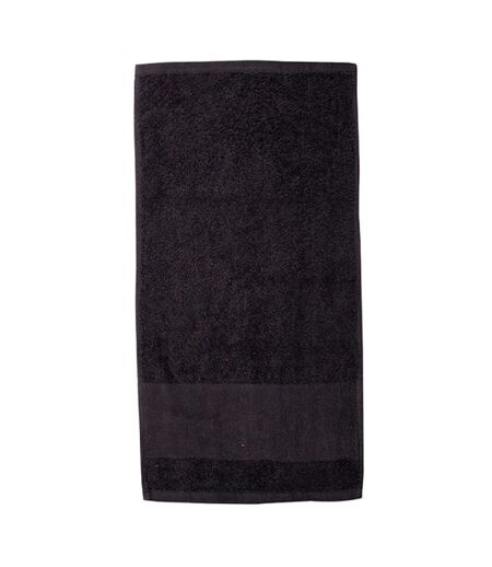 Serviette De Golf Taille Unique Noir Towel City