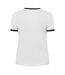 Womens/ladies Trinkey Ringer T-shirt White Jack Wills-3