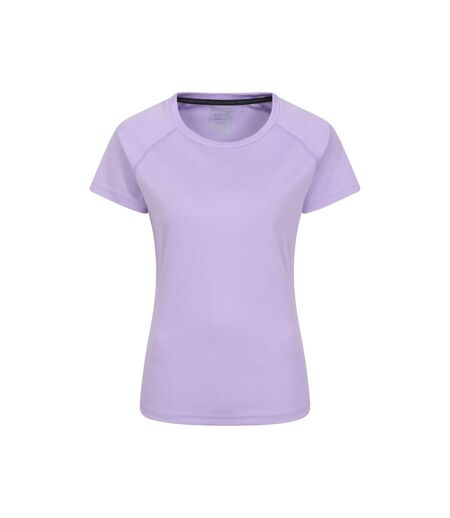T-shirt endurance femme lilas Mountain Warehouse