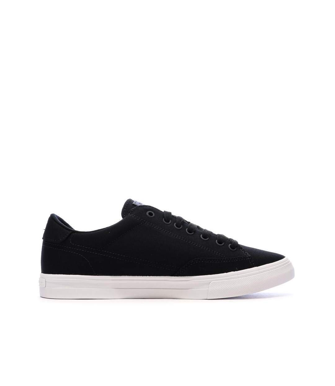 Baskets noires homme tommy hilfiger vulc core rwb-2