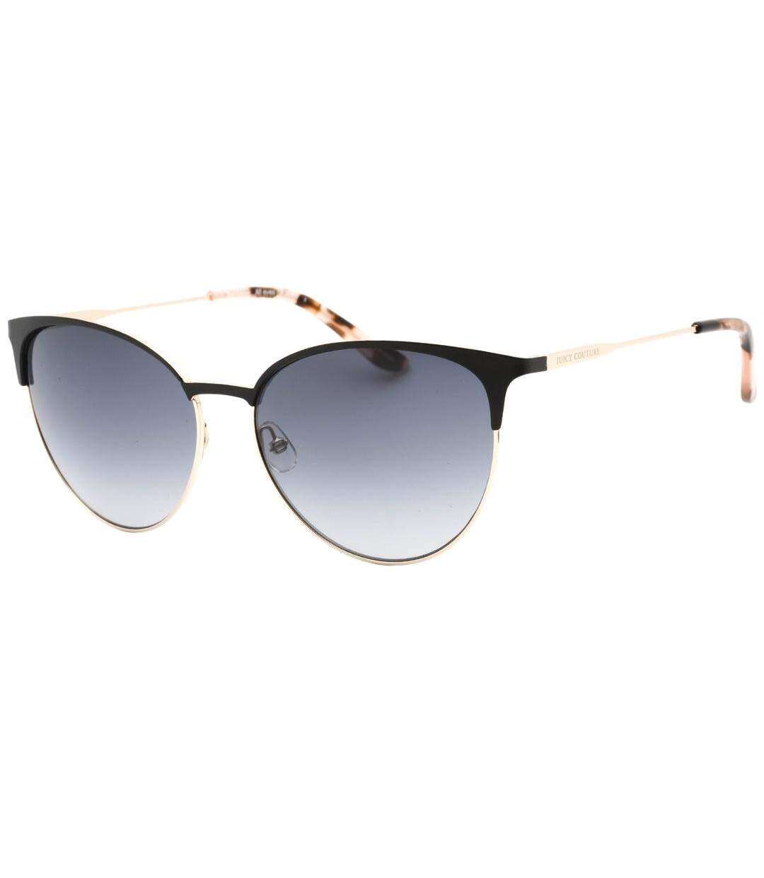 Womens/ladies Matte Cat Eye Sunglasses One Size Dark Grey Juicy Couture-2