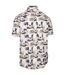 Mens frantom woven casual shirt off white Trespass-2