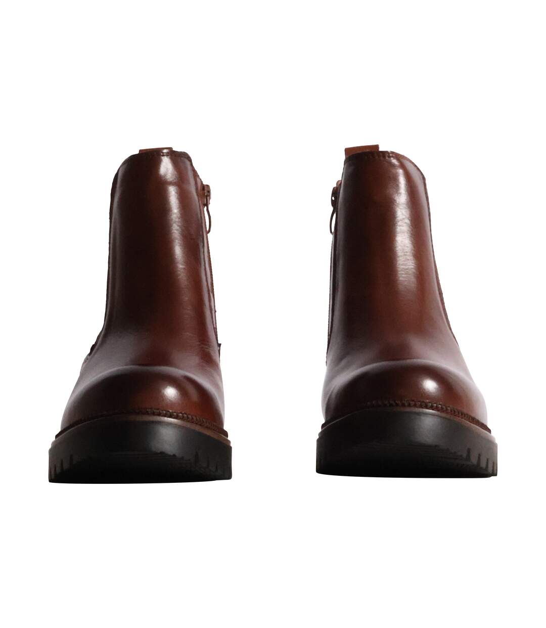 Bottines Cuir The Divine Factory Alénoa-5