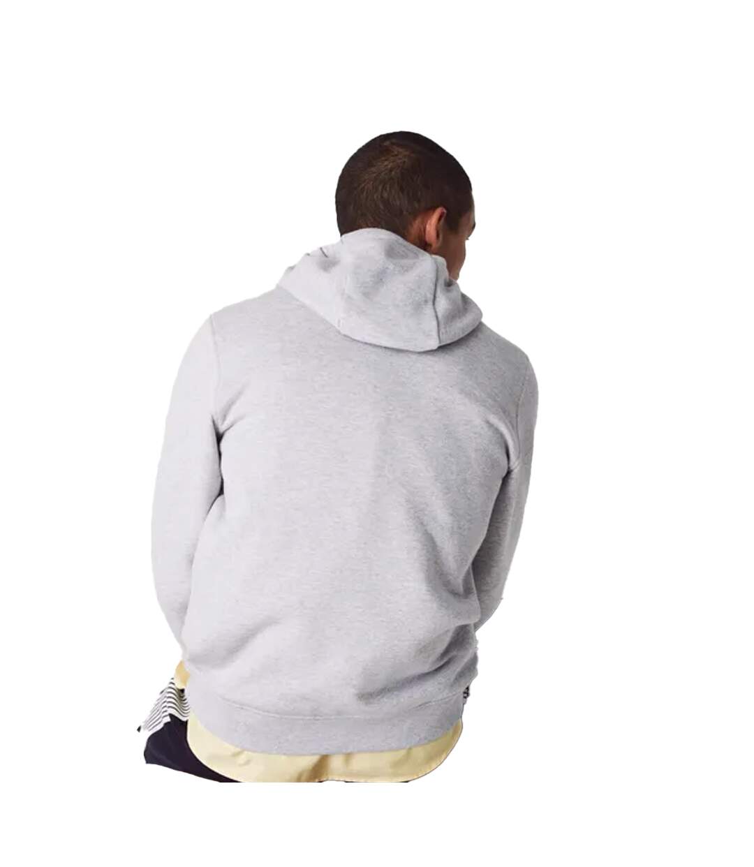 Sweat à capuche homme gris Lacoste-2