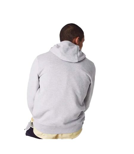 Sweat à capuche homme gris Lacoste