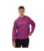 Sweat Style Texte Homme Violet Lyle & Scott-2