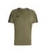 T-shirt Sereno Homme Vert Kaki Adidas-2