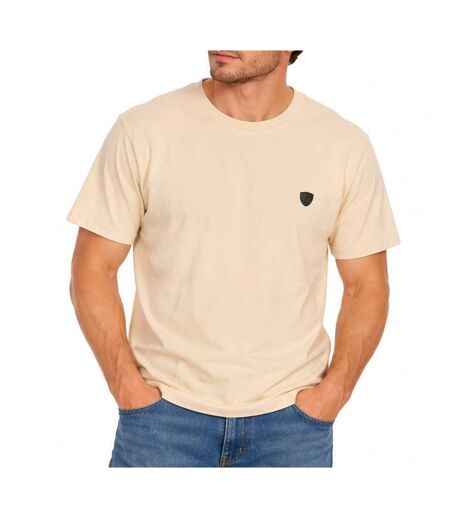 T-Shirt beige homme redskins sleeves