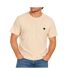 T-Shirt beige homme redskins sleeves-1