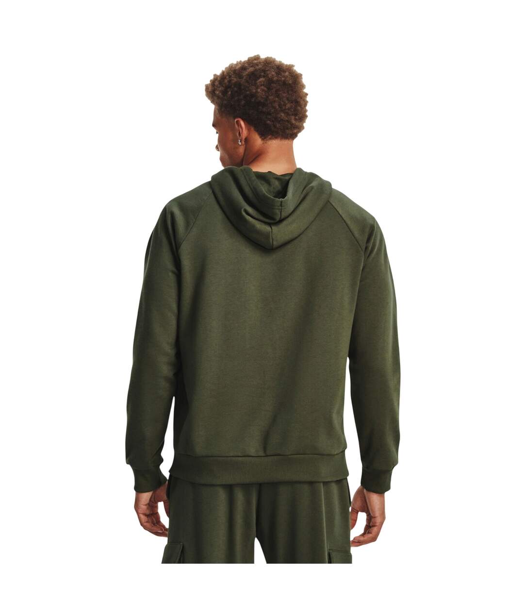 Sweat À Capuche Homme Vert Under Armour-3