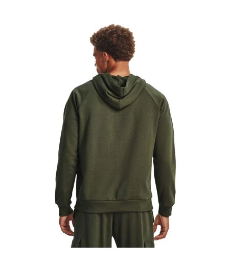 Sweat À Capuche Homme Vert Under Armour
