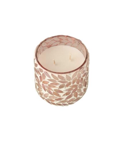 Bougie Parfumée Mosaïque Cyra 10cm Tender Rose