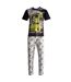 Ensemble De Pyjama Homme Noir Gris Five Nights At Freddys-1