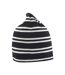 Bonnet Team Blanc Noir Result Winter Essentials-1