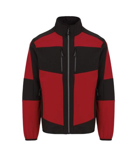 Veste Softshell E-volve Homme Rouge Classique Noir Regatta