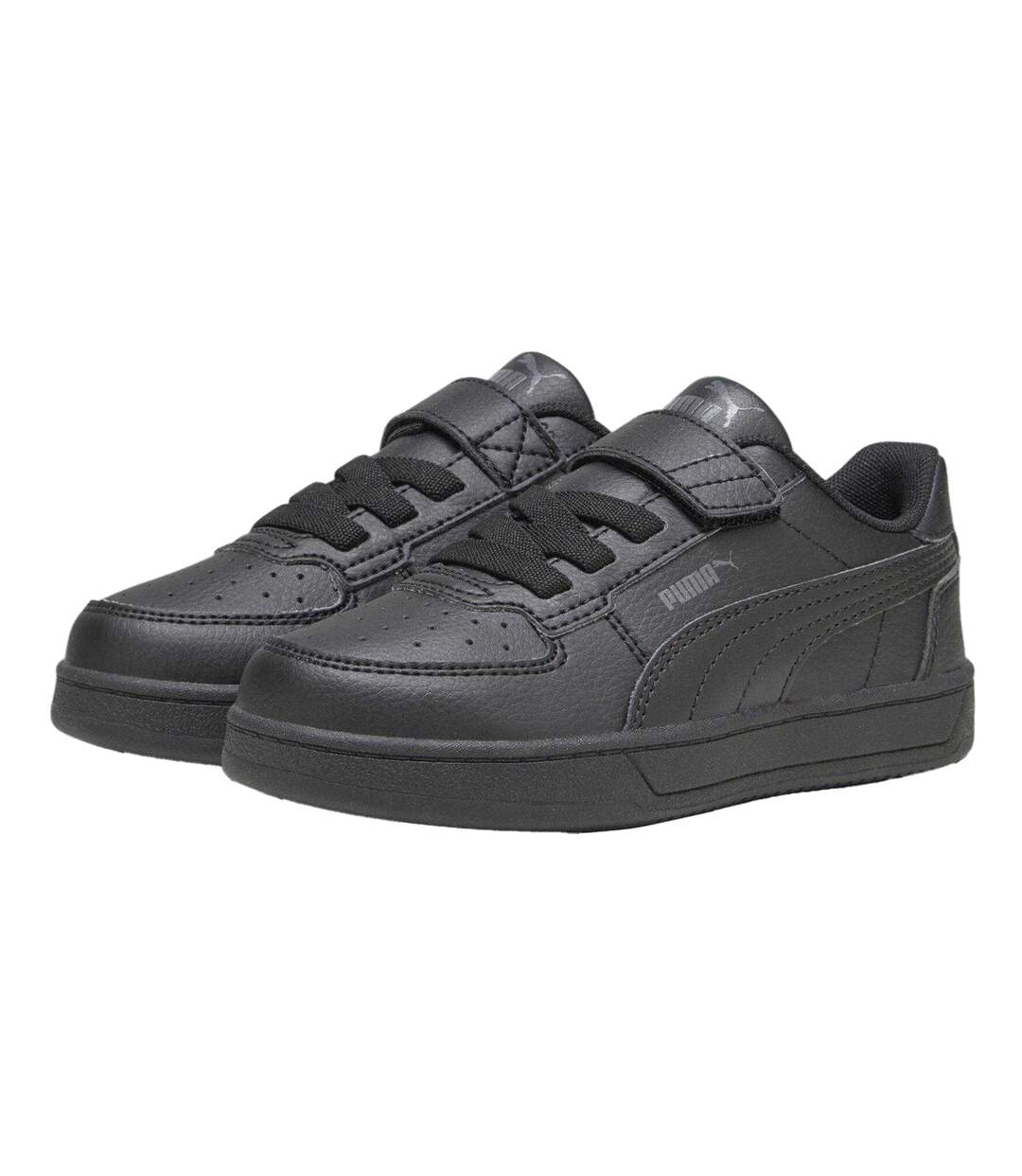 Childrens/kids Caven 2.0 Logo Trainers White Puma-3
