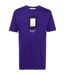 T-shirt Motif/style Miroir Homme Violet Off White-1