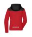 Veste Tous Les Temps Femme Noir Rouge Clair James And Nicholson-2