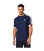 T-shirt Essentials Homme Bleu Marine Adidas-2