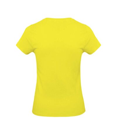 Kariban Womens/Ladies Feminine Fit Short Sleeve V Neck T-Shirt (Yellow) - UTRW711