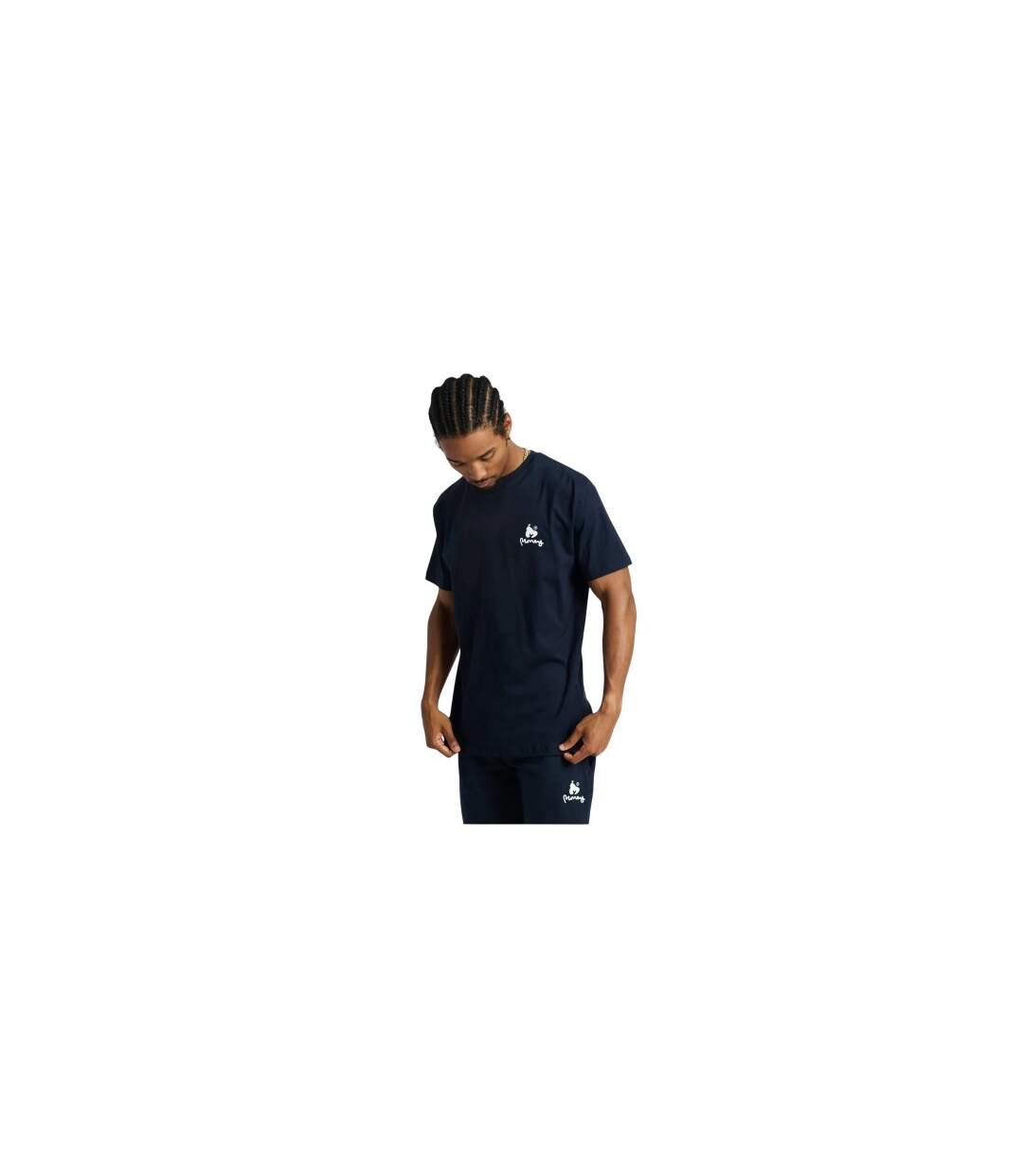 T-shirt Motif/style Imprimé Graphique Ape Homme Bleu Marine Money-1