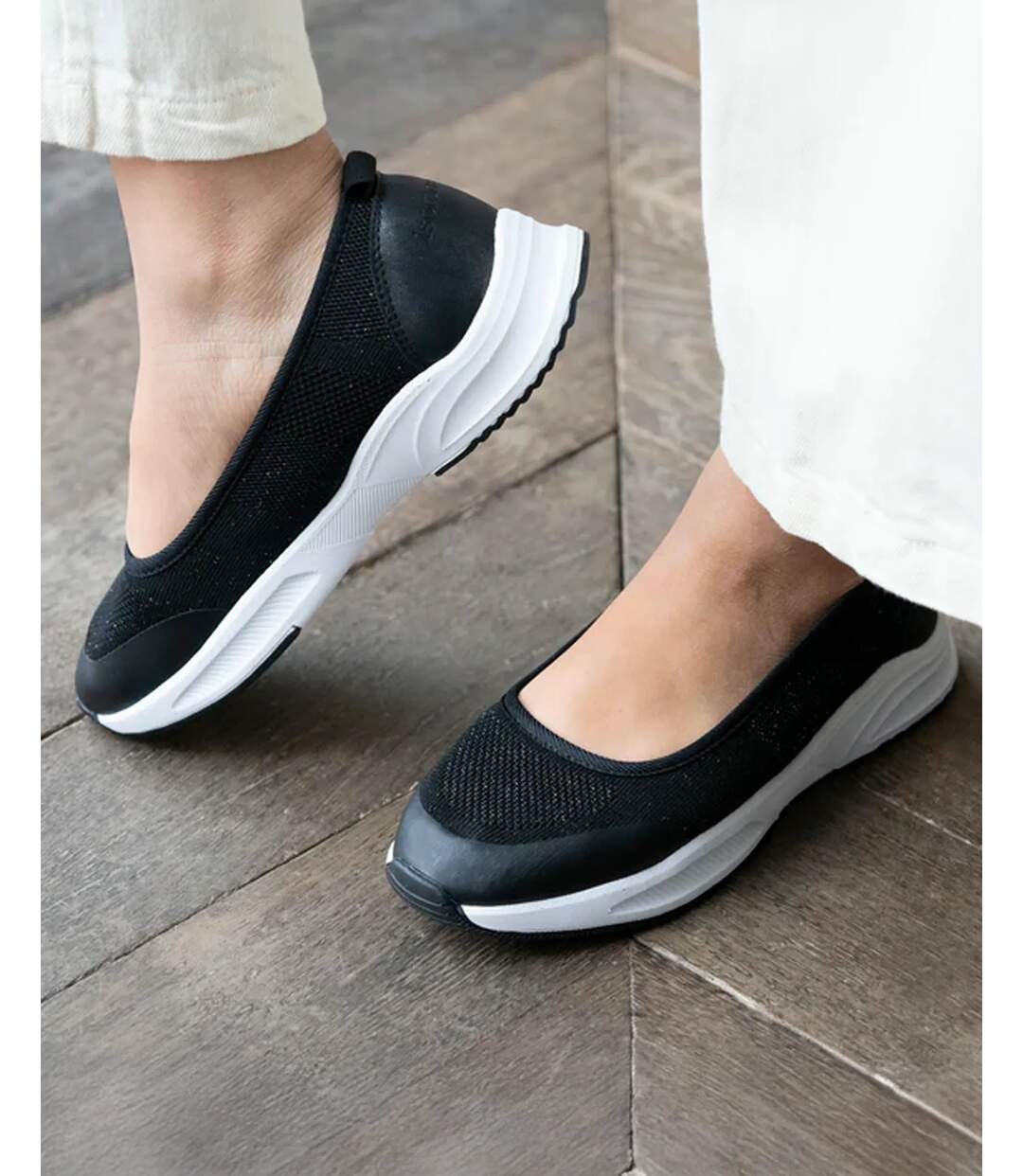 Isotoner Ballerines femme style ballerine, très confortables-2