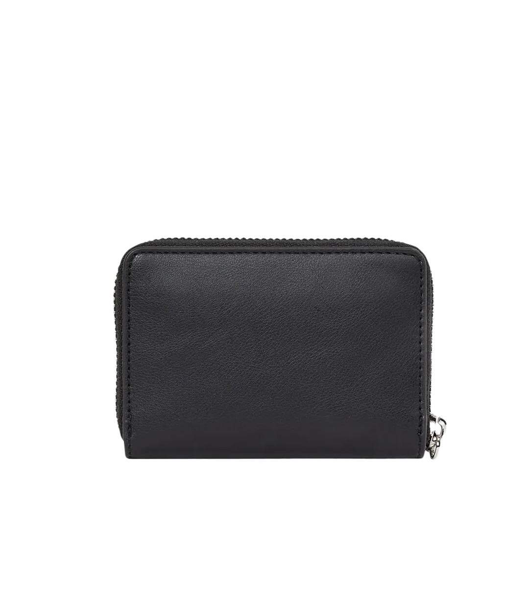 Portefeuille noir femme tommy hilfiger small - taille unique-2