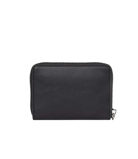 Portefeuille noir femme tommy hilfiger small - taille unique