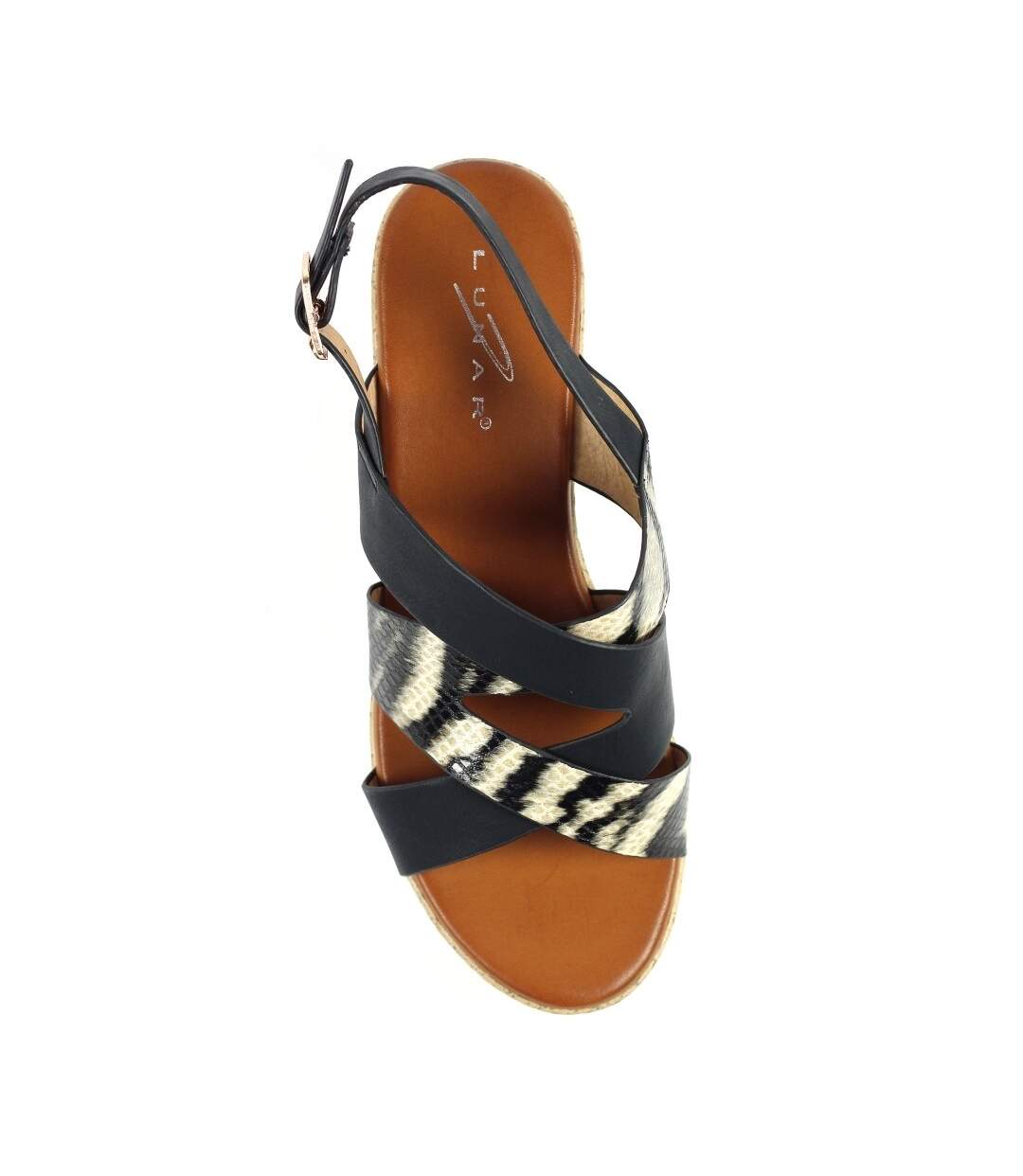 Sandales Robinson Femme Noir Lunar-4
