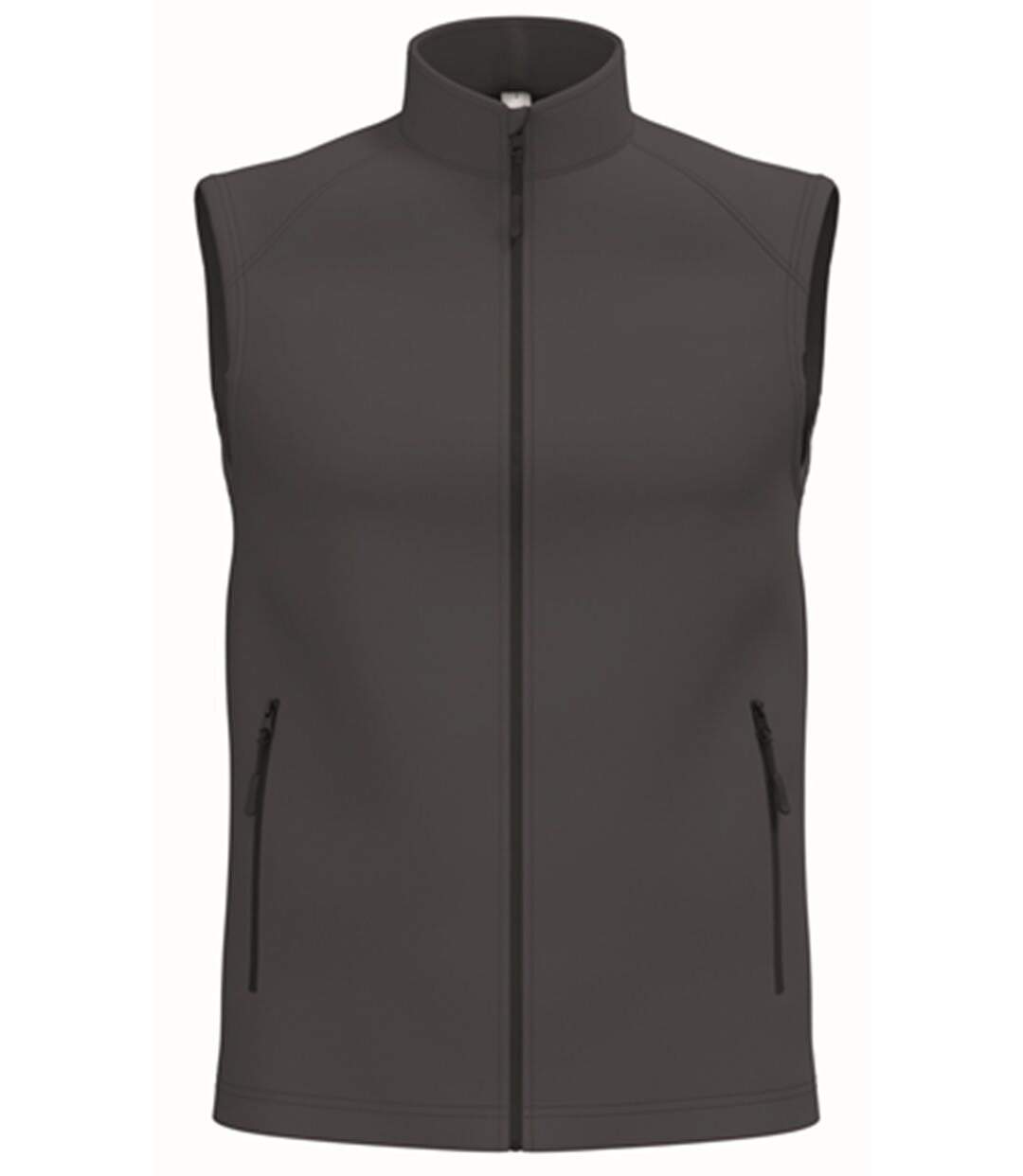 Softshell sans manches - Unisexe - IB413 - gris foncé-2