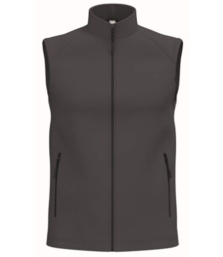 Softshell sans manches - Unisexe - IB413 - gris foncé