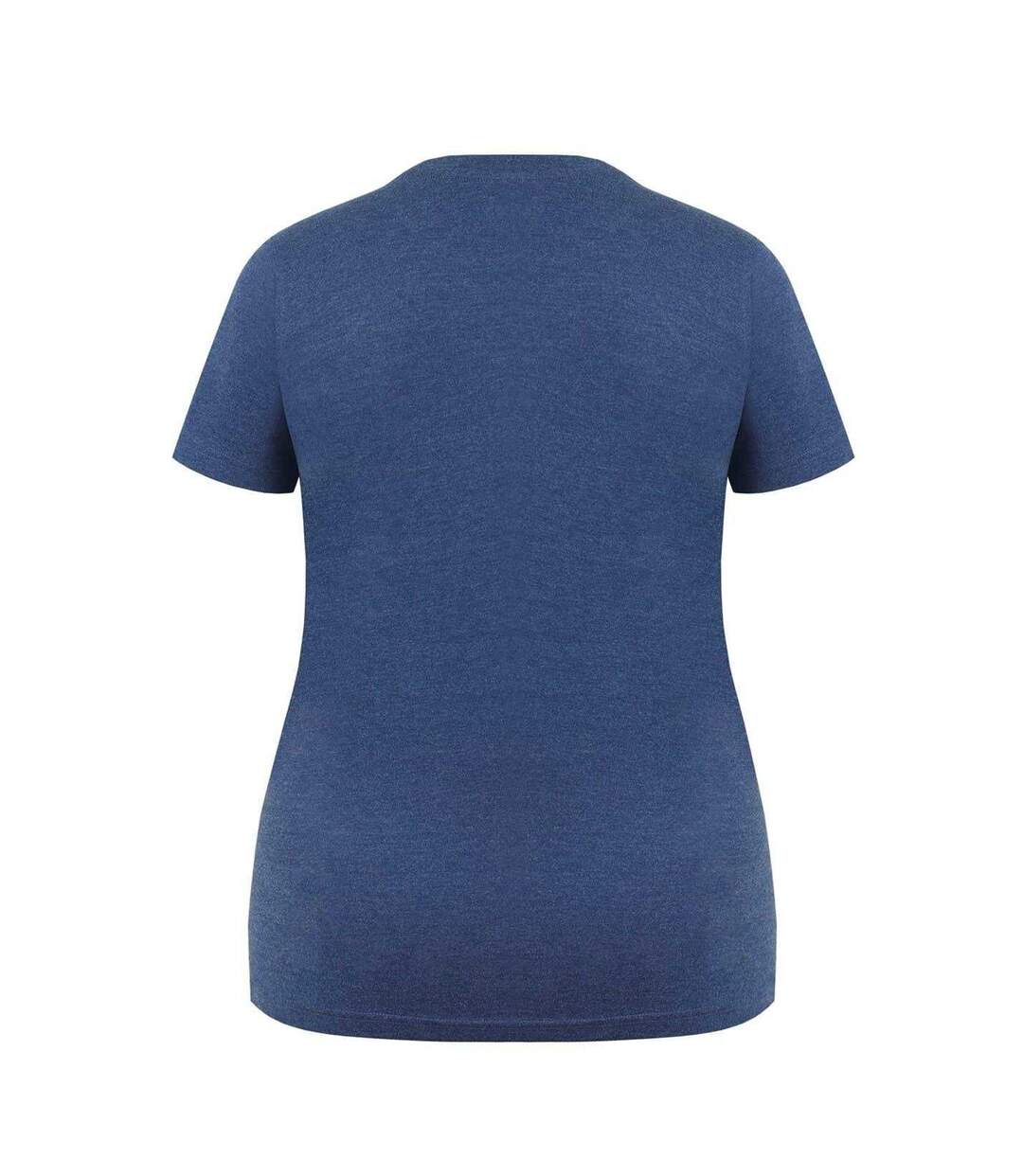 T-shirt Motif/style Fleurs Classic Femme Bleu Marine Chiné Chiné Lee Cooper-2