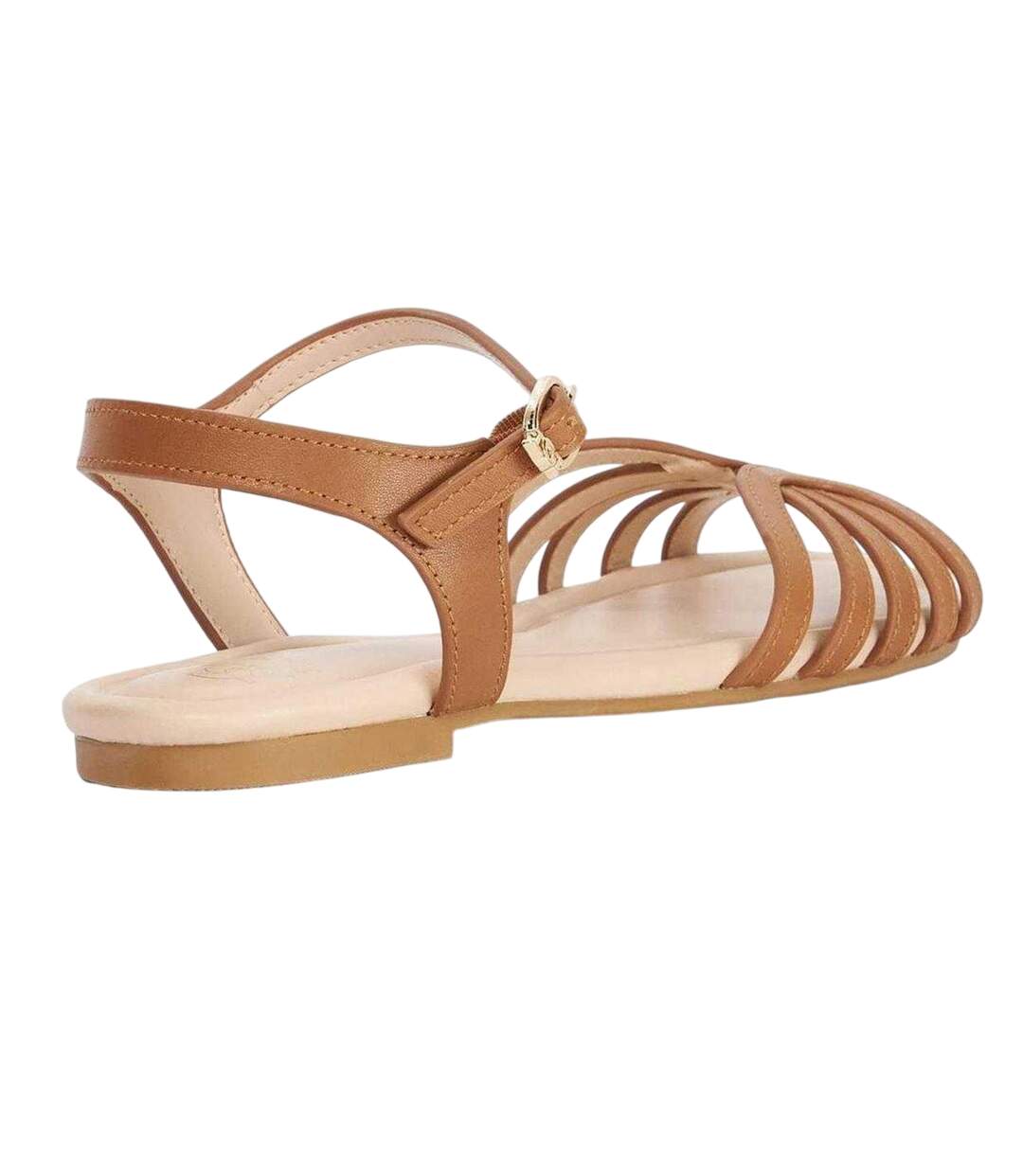 Sandales Lilou Femme Marron Clair Dune London-2