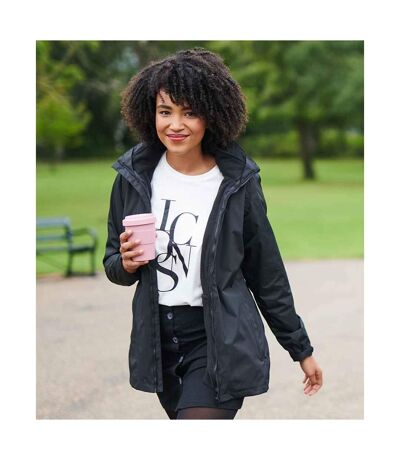 Regatta Womens/Ladies Classic Waterproof Padded Jacket (Black) - UTPC4282