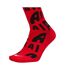 Socquettes Motif/style Lettres Everyday Essential Adulte Rouge Noir Nike-3