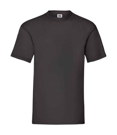 T-shirt valueweight homme noir Fruit of the Loom Fruit of the Loom