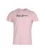 T-shirt rose homme pepe jeans 508208 - l-2