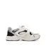 Baskets blanches/grises/noires femme marco tozzi comb-2
