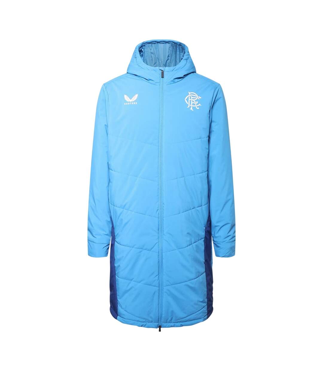 Anorak Motif/style Rangers Fc Homme Bleu Bleu Vif Castore-2