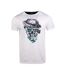 T-shirt Blanc/Noir Homme La Maison Blaggio Modovi - XL-1