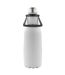 Recycled stainless steel 1.5l bottle one size white XD Collection-2