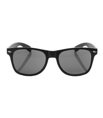 Unisex adult recycled pc plastic sunglasses one size black XD Collection