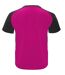 T-shirt Bugatti Adulte Fuchsia Noir Roly Sport-2