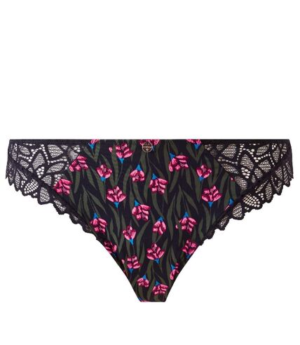 Tanga noir Delphine