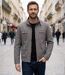 WINCHESTER GORDON1G — Blouson zippé gris : résistance du coton twill et praticité-5