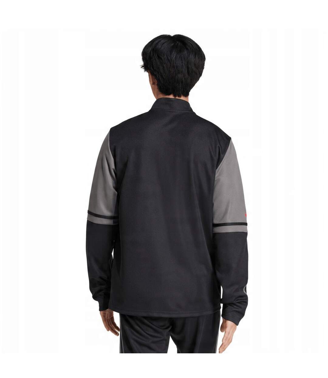 Haut Entraînement Squadra Homme Noir Gris Argenté Adidas-3