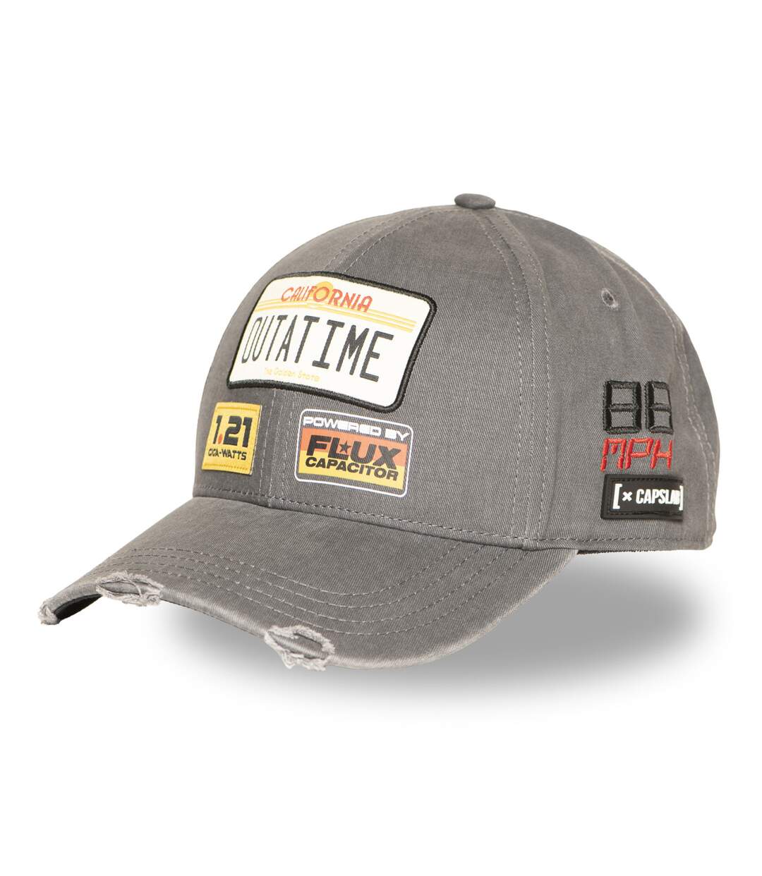 Casquette Baseball finitions premium Back to the Futur Out a Time Capslab-1