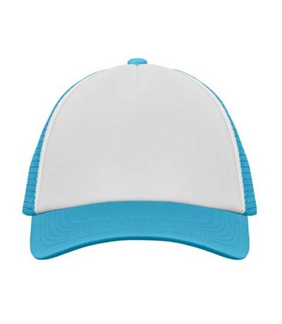 Casquette Trucker Bubble Blanc Turquoise Vif MidOcean